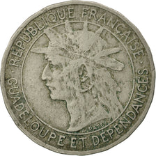 Coin, Guadeloupe, Franc, 1903, VF(30-35), Copper-nickel, KM:46, Lecompte:57