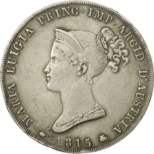 Moneta, STATI ITALIANI, PARMA, Maria Luigia, 5 Lire, 1815, MB+, Argento, KM:30