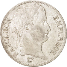 Moneda, Francia, Napoléon I, 5 Francs, 1811, Paris, MBC+, Plata, KM:694.1