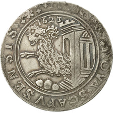 SWISS CANTONS, SCHAFFHAUSEN, Thaler, 1623, EF(40-45), Silver, KM:25