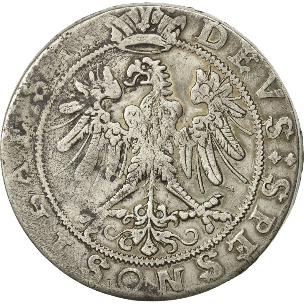 SWISS CANTONS, SCHAFFHAUSEN, Thaler, 1623, EF(40-45), Silver, KM:25
