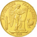 Moneda, Francia, Génie, 100 Francs, 1881, Paris, MBC+, Oro, KM:832