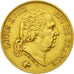 France, Louis XVIII, 40 Francs, 1817, Paris, TTB, Or, KM:713.1, Gadoury 1092