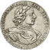 Moneda, Rusia, Peter I, Rouble, 1718, MBC+, Plata, KM:157.1
