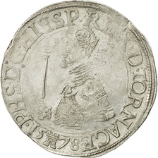 Munten, Lage Spaanse landen, TOURNAI, Philippe II, Ecu des Etats, 1578, Tournai