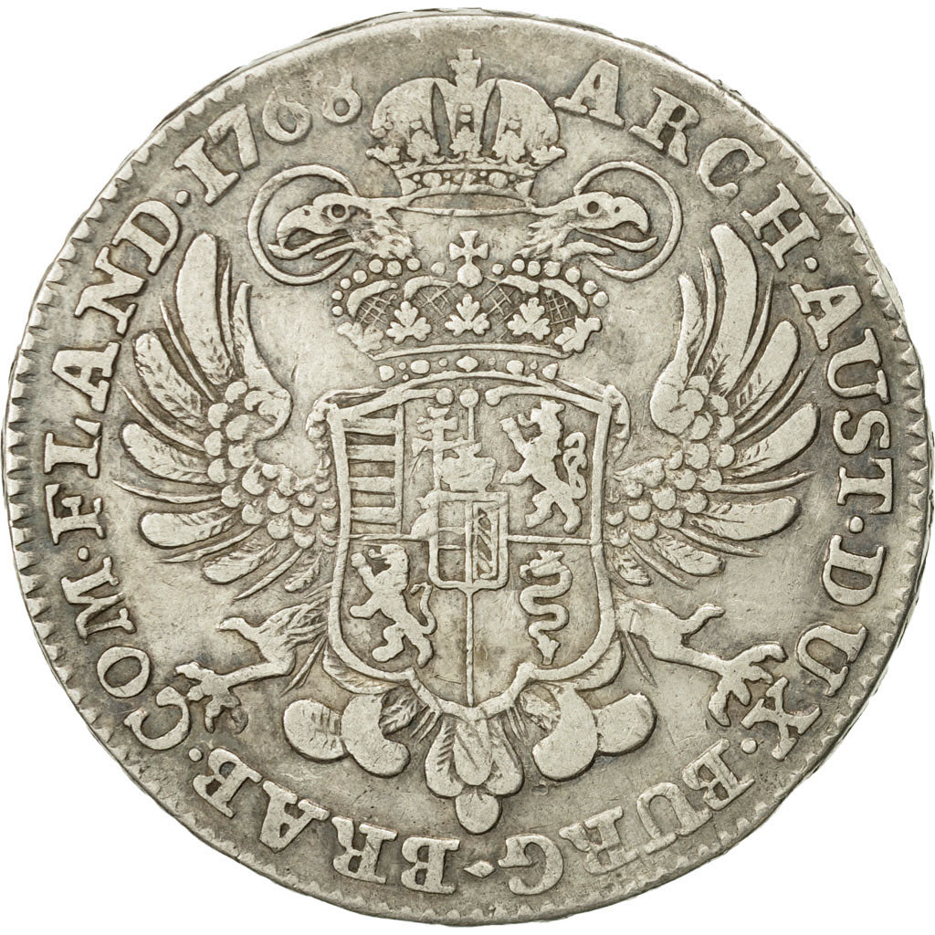 Coin, AUSTRIAN NETHERLANDS, Maria Theresa, Kronenthaler, 1768, Brussels