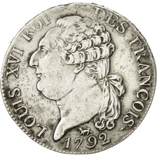 Monnaie, France, ½ écu de 3 livres françois, 1/2 ECU, 3 Livres, 1792, Paris