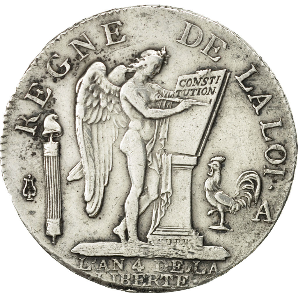 Moneta, Francia, ½ écu de 3 livres françois, 1/2 ECU, 3 Livres, 1792, Paris