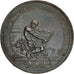 Monnaie, France, 5 Sols, 1792, Birmingham, TTB+, Bronze, KM:Tn35, Brandon:226