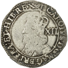 Great Britain, Charles I (1625-1649), Shilling, VF(20-25), Silver