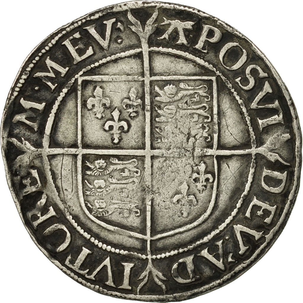 Great Britain, Elizabeth I (1558-1603), Shilling 6th Issue, VF(20-25), Silver