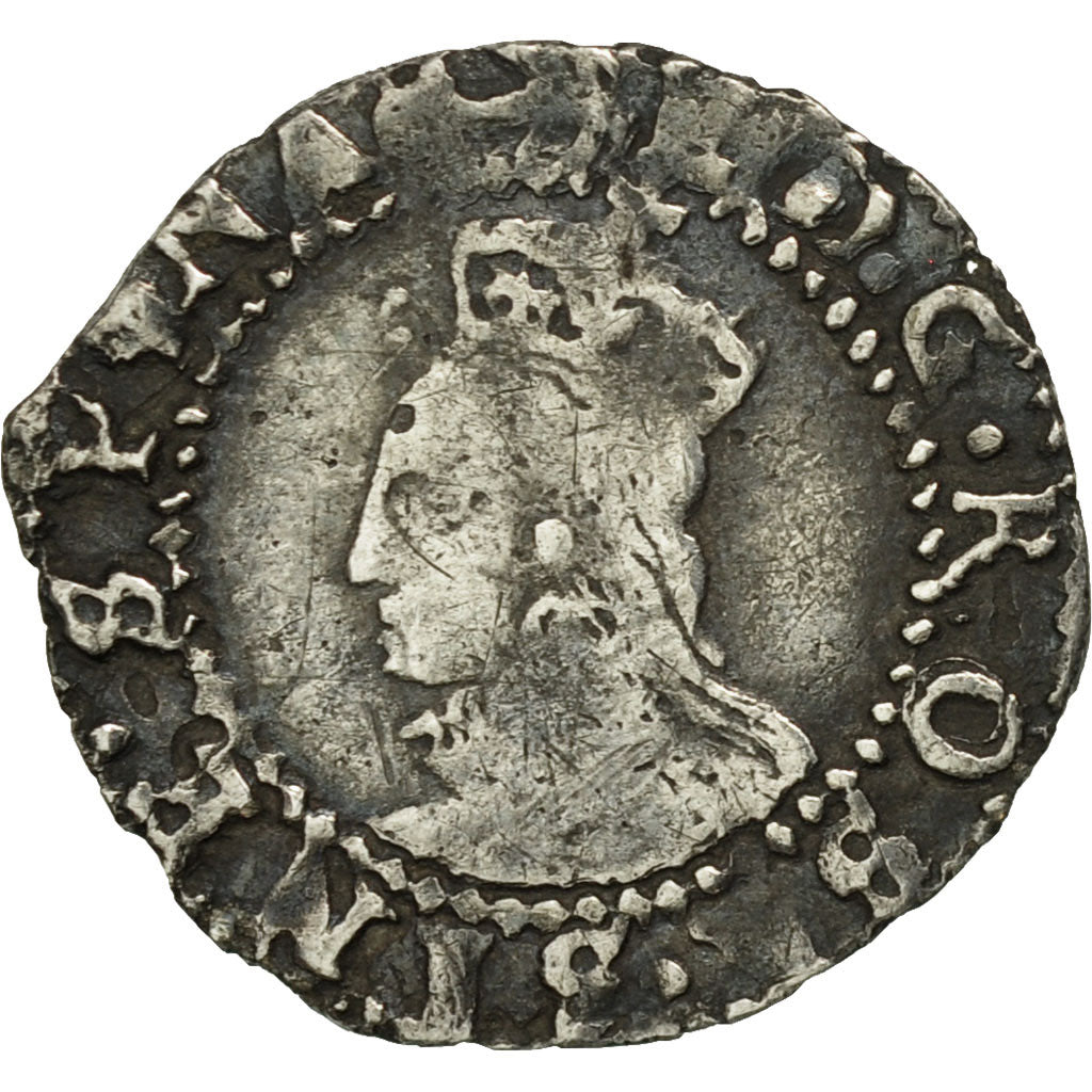 Great Britain, Elizabeth I (1558-1603), Penny, London, VF(20-25), Silver