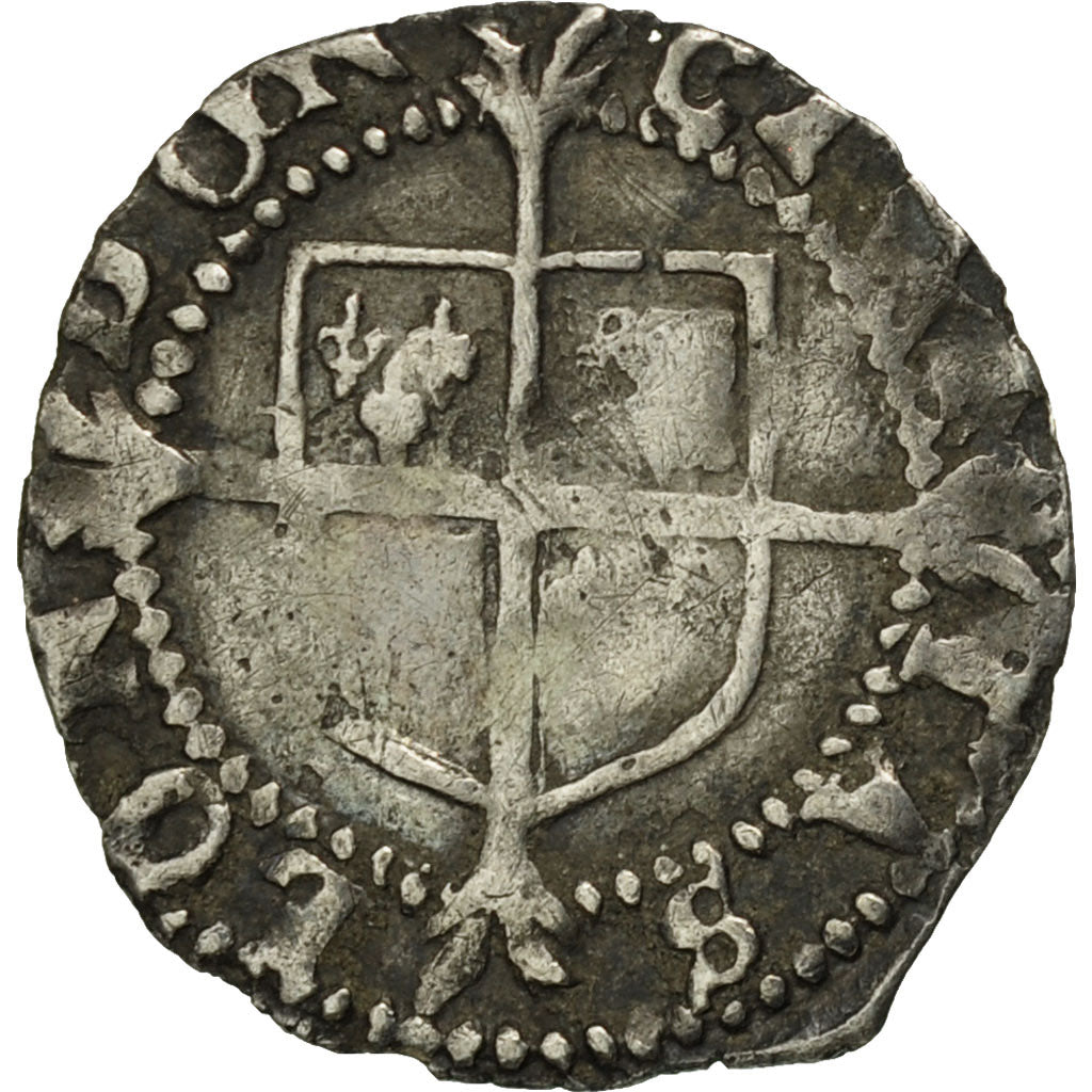 Great Britain, Elizabeth I (1558-1603), Penny, London, VF(20-25), Silver
