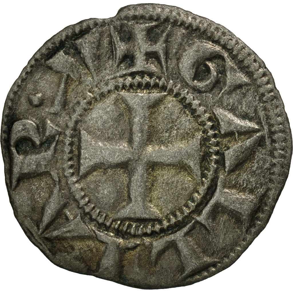 Coin, France, Lyonnais, Anonymous, Archevêché de Lyon, Silver Obolus, Undated