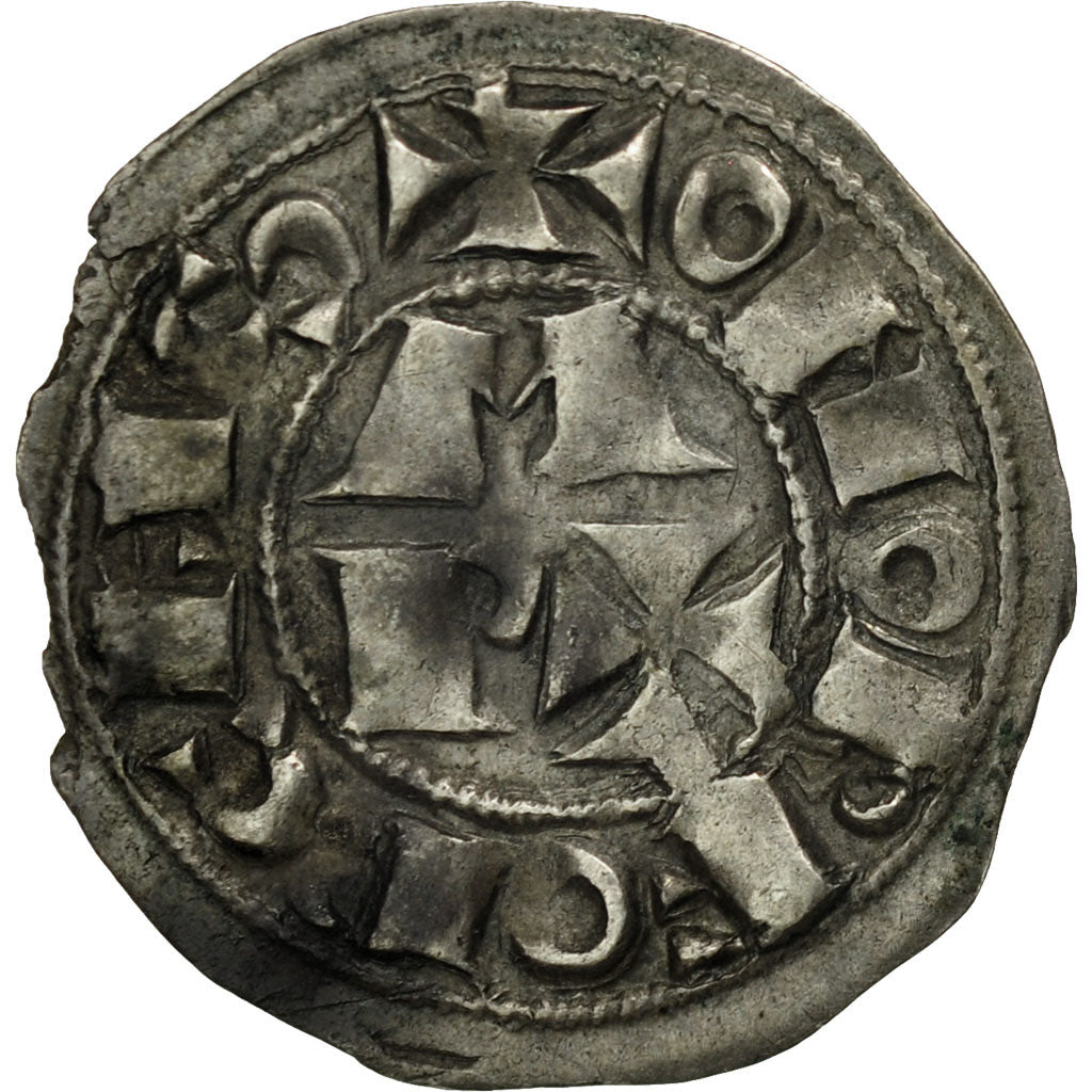 Coin, France, Les Centulle (XI-XVème Siècle), Silver Obolus, Undated