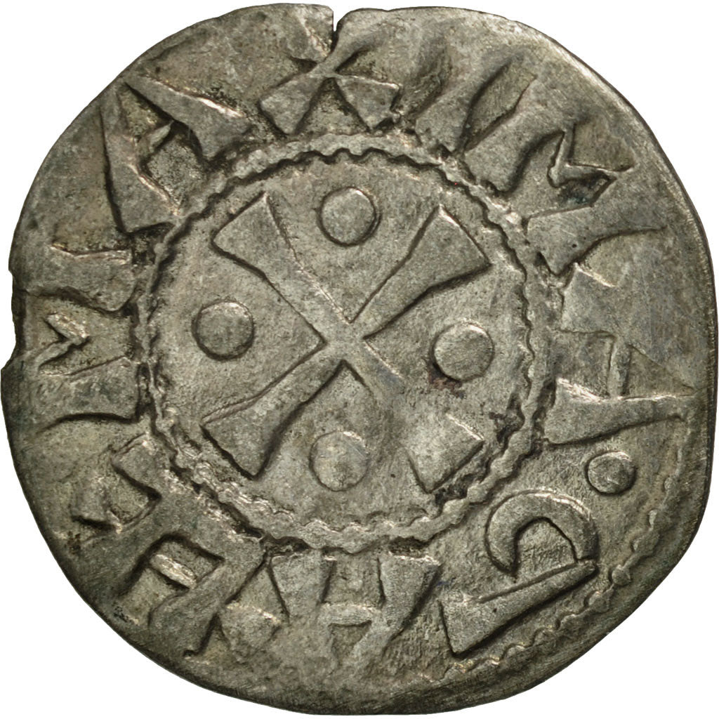 Coin, France, Dauphiné, Anonymous, Archevêché de Vienne, Denarius, Vienne