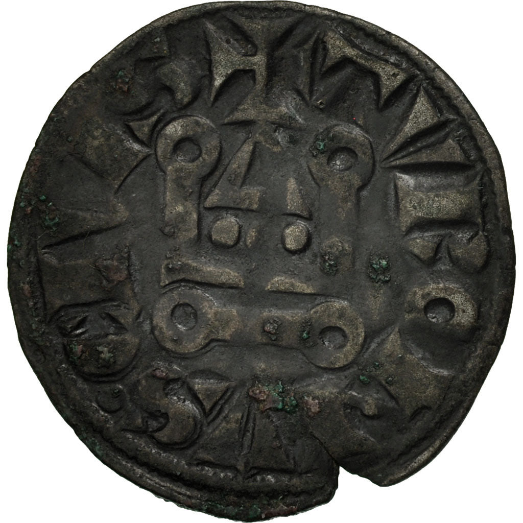 France, Louis IX, Denier Tournois, EF(40-45), Billon, Duplessy:193