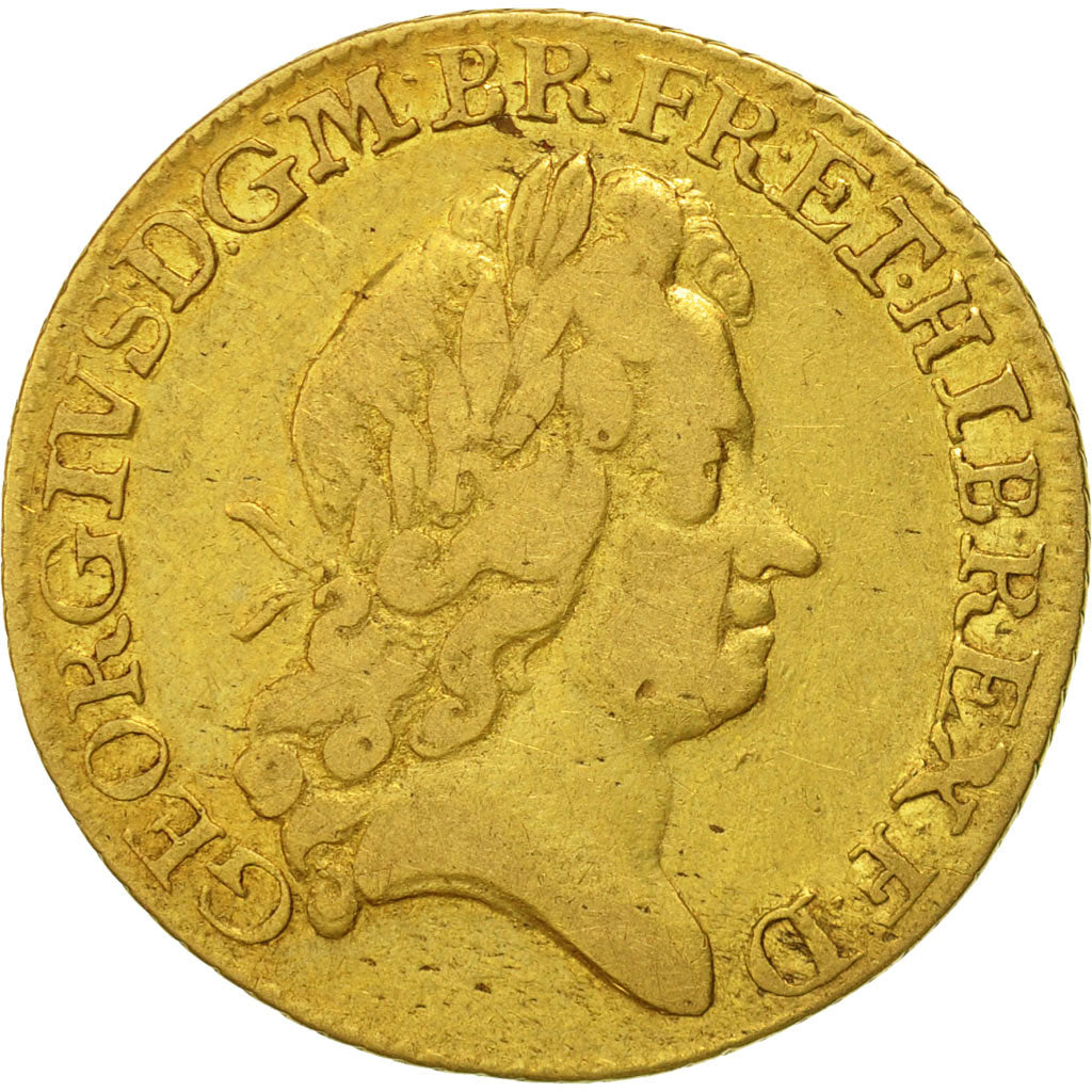 Great Britain, George I, Guinea, 1726, London, EF(40-45),Gold,KM:559.1,Spink3633