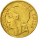 Chile, 5 Pesos, 1895, TTB+, Or, KM:153