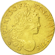 Coin, France, Louis XV, Louis d'or à la croix du Saint-Esprit, Louis d'Or