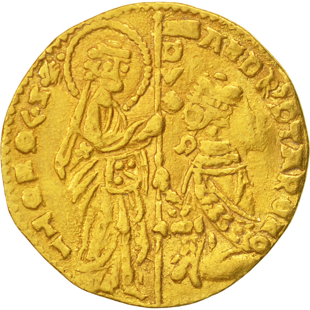 ITALIAN STATES, VENICE, Andrea Contarini (1368-1382), Zecchino