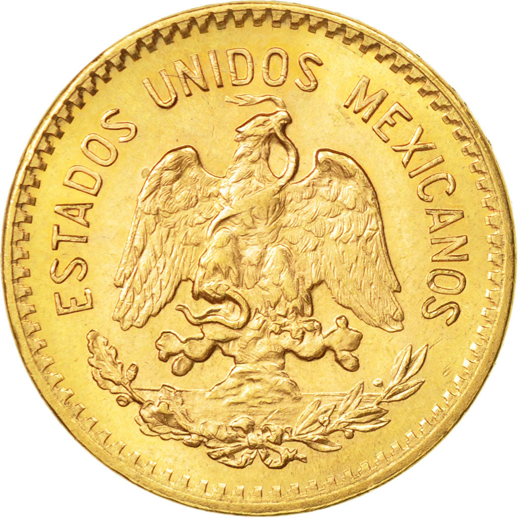 Mexico, 10 Pesos, 1959, Mexico City, MS(60-62), Gold, KM:473
