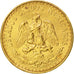 Messico, 2 Pesos, 1945, Mexico City, SPL, Oro, KM:461