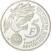 France, ONU, 5 Francs, 1995, MS(65-70), Silver, KM:1118, Gadoury:776