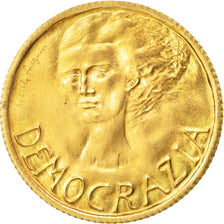 San Marino, Scudo, 1977, MS(65-70), Gold, KM:73