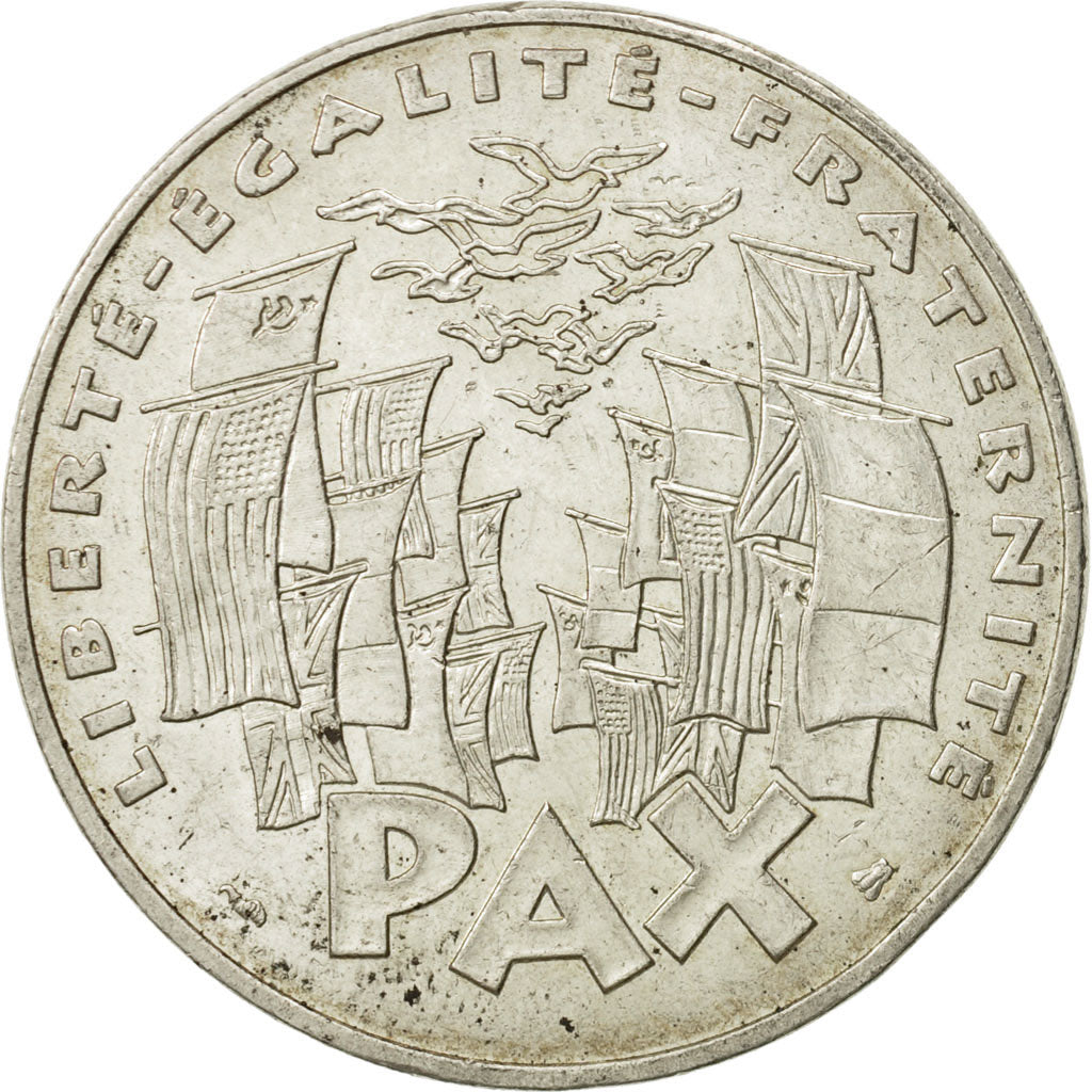 France, 8 mai 1945, 100 Francs, 1995, AU(55-58), Silver, KM:1116.1, Gadoury:952