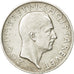 Coin, Albania, Zog I, Frang Ar, 1937, Rome, AU(50-53), Silver, KM:18