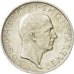 Coin, Albania, Zog I, Frang Ar, 1937, Rome, AU(50-53), Silver, KM:18