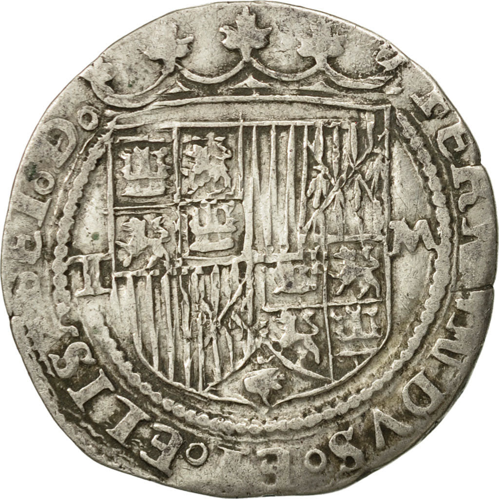 Spain, Castille and Leon, Ferdinand V and Isabel Ist, Real, Toledo, EF(40-45)