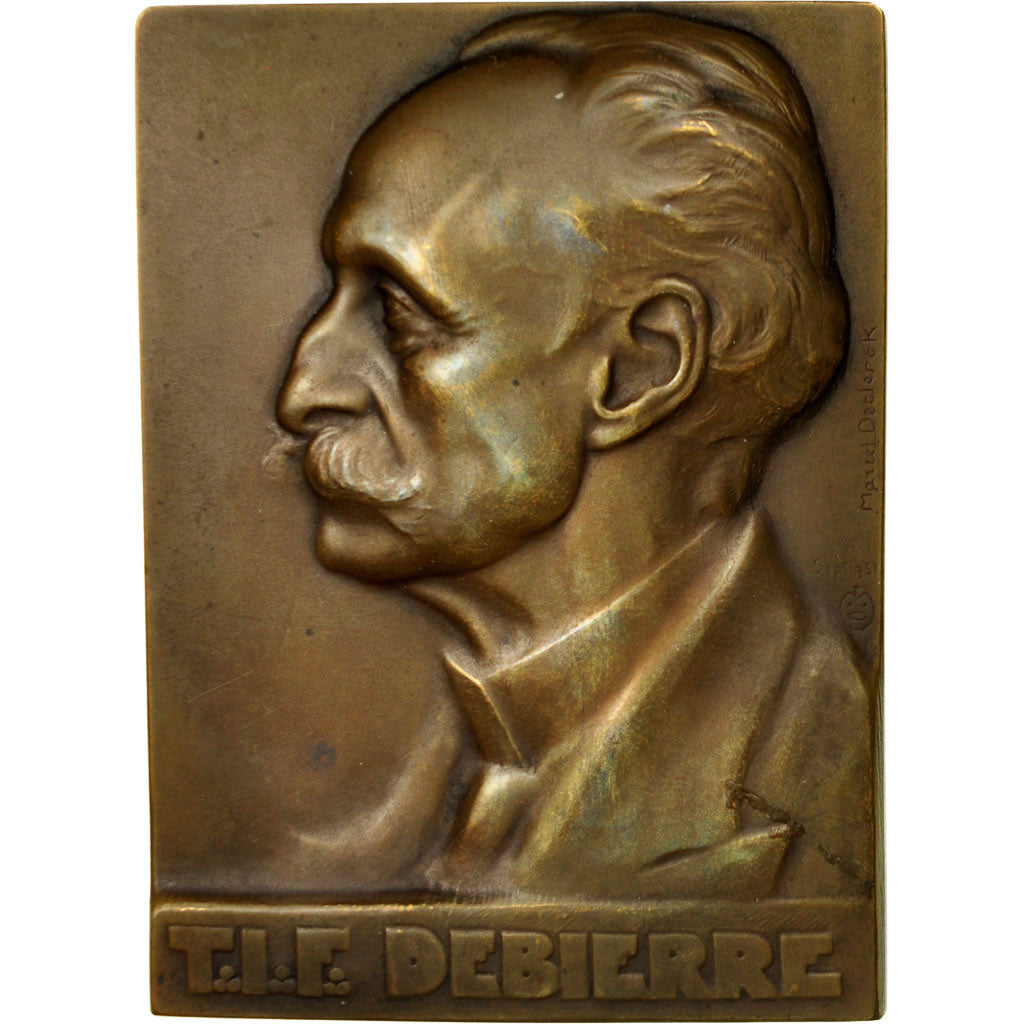 Frankrijk, Medal, Masonic, CHARLES DEBIERRE Orient de Lille, French Third