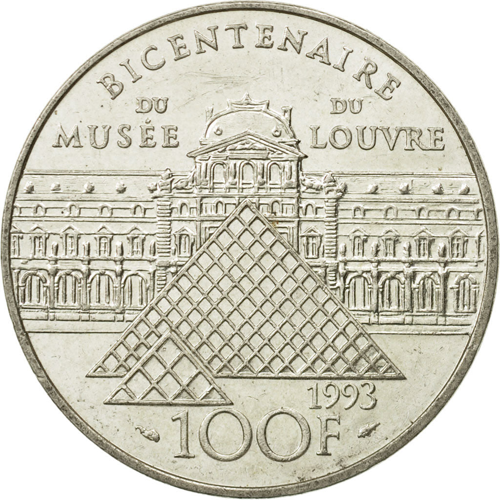Coin, France, Liberté guidant le peuple, 100 Francs, 1993, AU(55-58), Silver