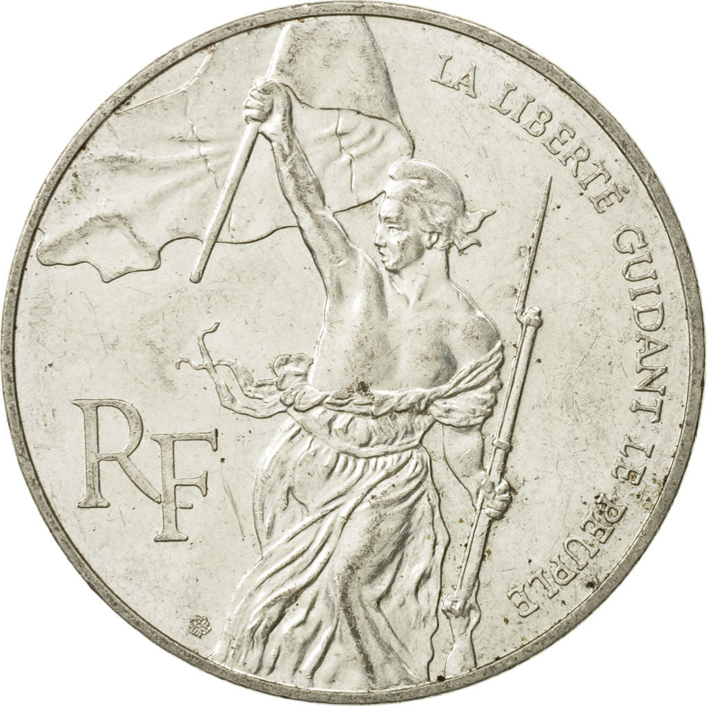 Coin, France, Liberté guidant le peuple, 100 Francs, 1993, AU(55-58), Silver