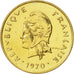 Moneta, Nuove Ebridi, Franc, 1970, Paris, FDC, Bronzo-alluminio-nichel, KM:E4