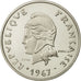 Nuove Ebridi, 20 Francs, 1967, Paris, FDC, KM:E3, Lecompte:41