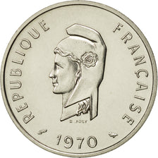 Coin, FRENCH AFARS & ISSAS, 50 Francs, 1970, Paris, MS(65-70), Copper-nickel