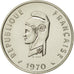 Coin, FRENCH AFARS & ISSAS, 50 Francs, 1970, Paris, MS(65-70), Copper-nickel