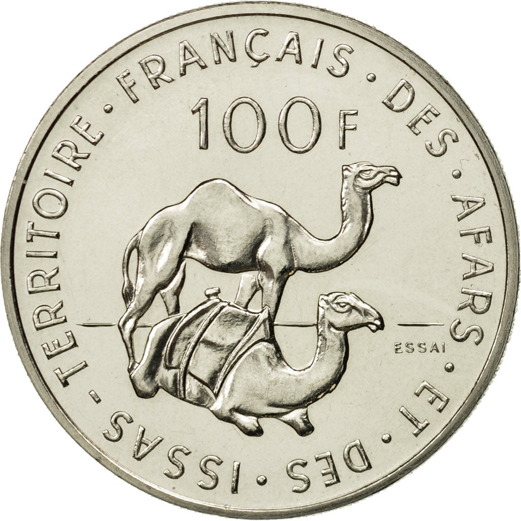 Münze, FRENCH AFARS & ISSAS, 100 Francs, 1970, Paris, STGL, Copper-nickel