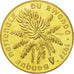 Coin, Rwanda, 20 Francs, 1977, MS(65-70), Brass, KM:E6
