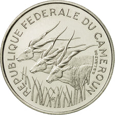 Moneta, Kamerun, 100 Francs, 1971, Paris, MS(65-70), Nikiel, KM:E13
