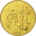 Monnaie, West African States, 10 Francs, 1981, FDC, Laiton, KM:E12
