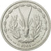 Moneta, Kraje Afryki Zachodniej, Franc, 1961, MS(65-70), Aluminium, KM:E3