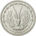 Coin, West African States, Franc, 1961, MS(65-70), Aluminum, KM:E3