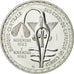 Coin, West African States, 5000 Francs, 1982, MS(65-70), Silver, KM:E13