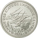 Central African States, Franc, 1974, Paris, MS(65-70), Aluminum, KM:E2