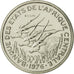États de l'Afrique centrale, 50 Francs, 1976, Paris, FDC, Nickel, KM:E8