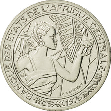 Central African States, 500 Francs, 1976, Paris, MS(65-70), Nickel, KM:E9